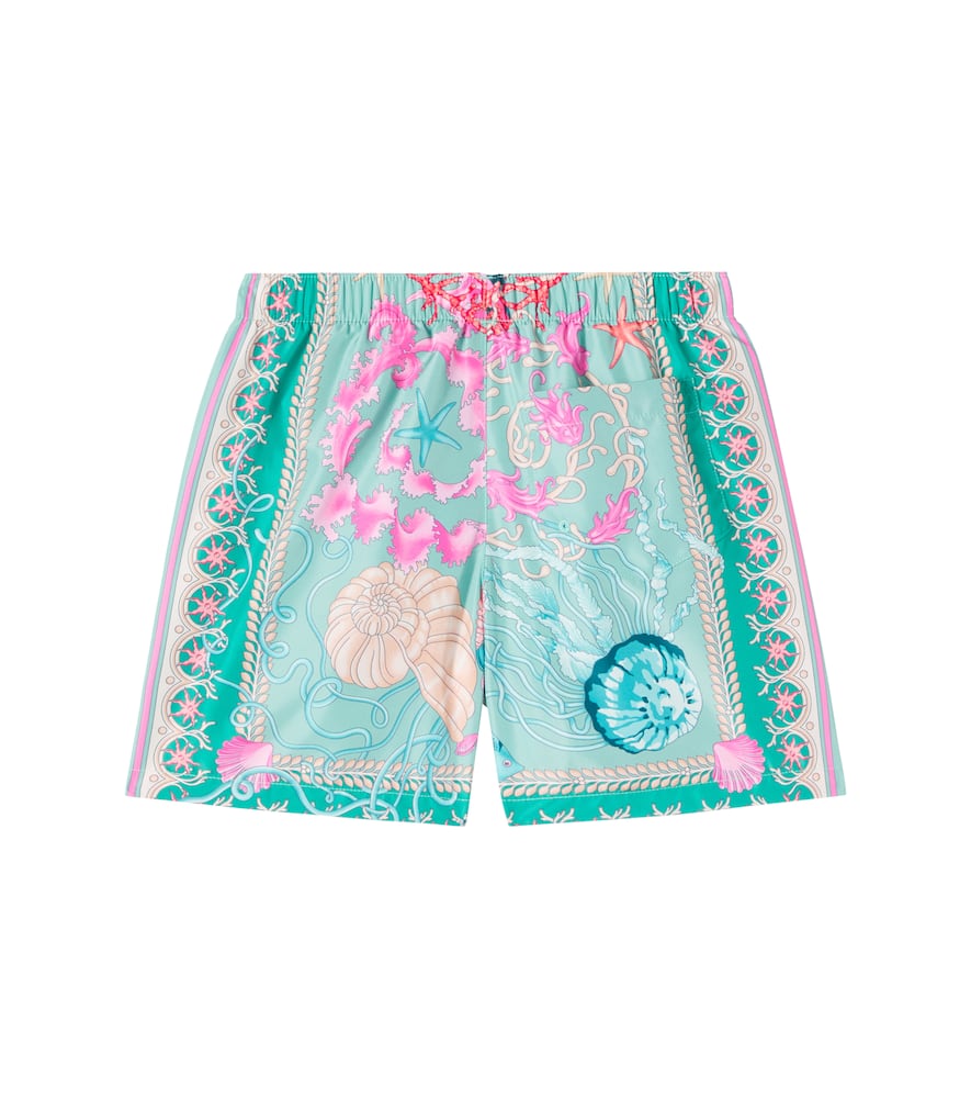 Versace Underwater Barocco Swim Trunks