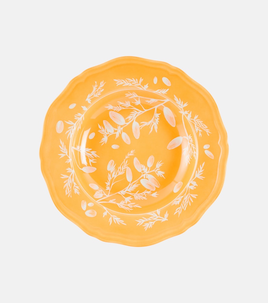 Cabana x Ginori 1735 porcelain soup plate | Thumbnail 4