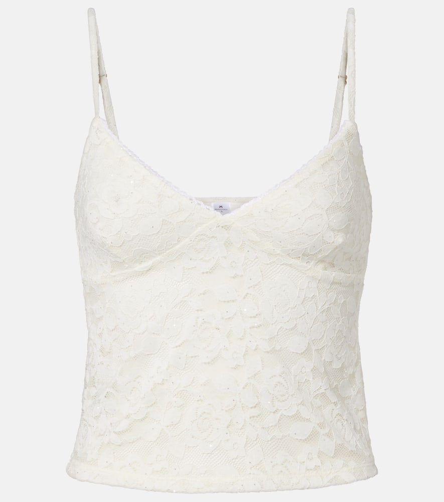 Floral lace top