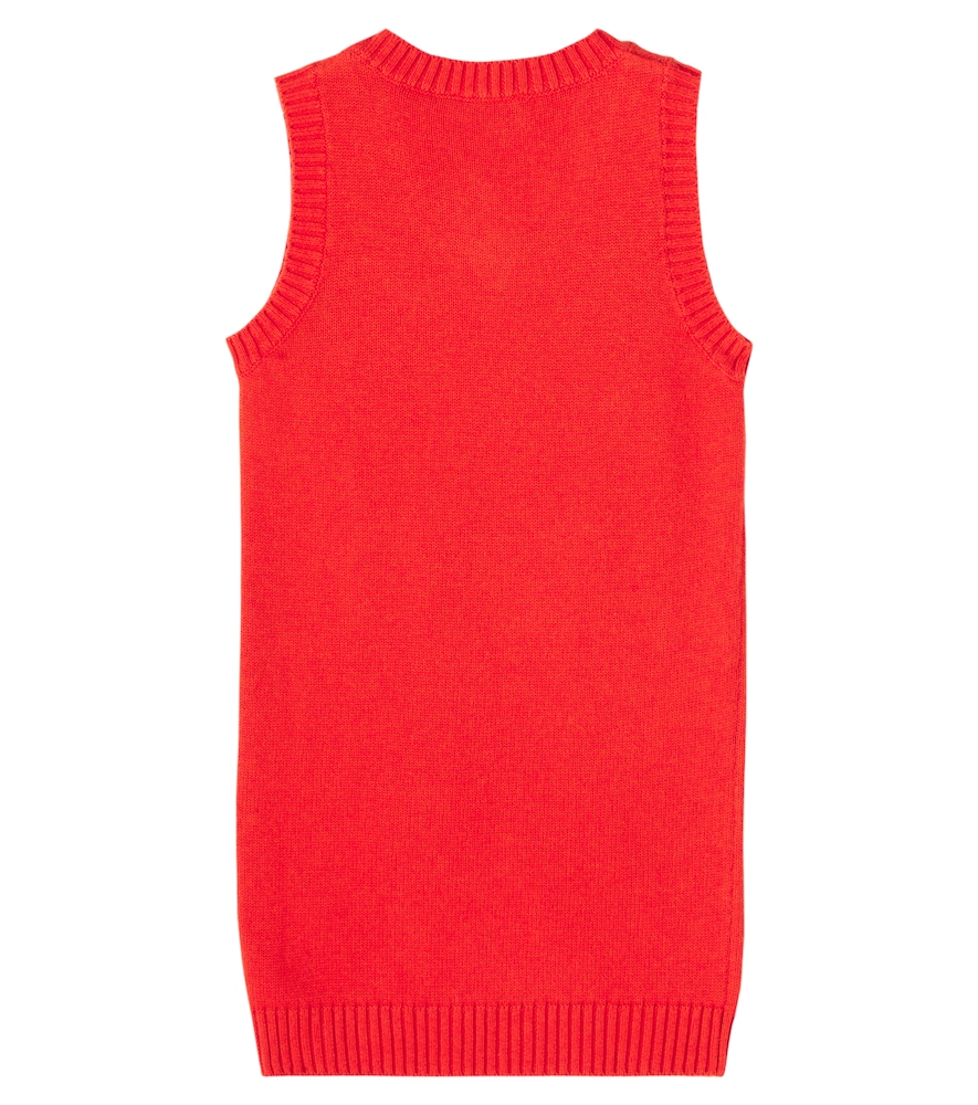  Mini Rodini Mini Rodini Kleid Aus Baumwolle Und Wolle 
