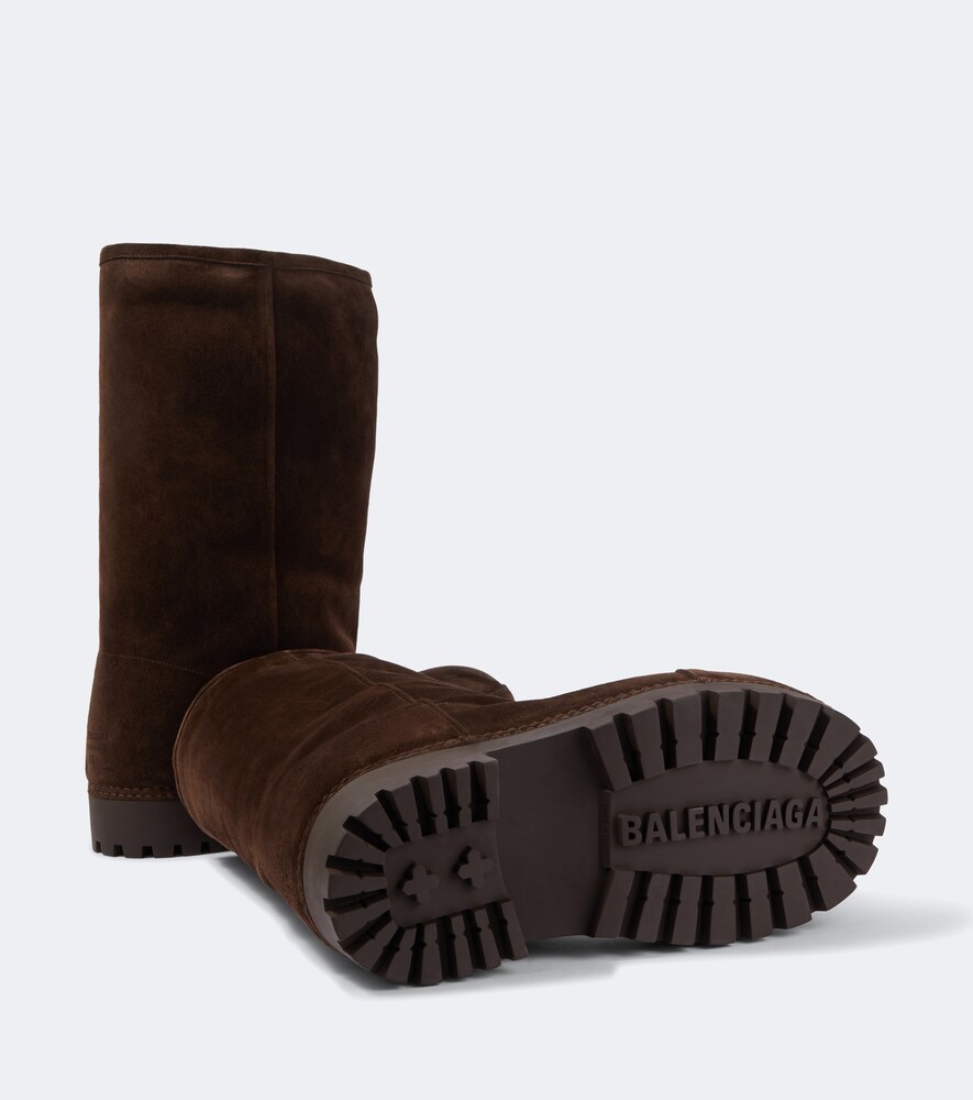  Balenciaga Balenciaga Alaska Suede Knee-high Boots 