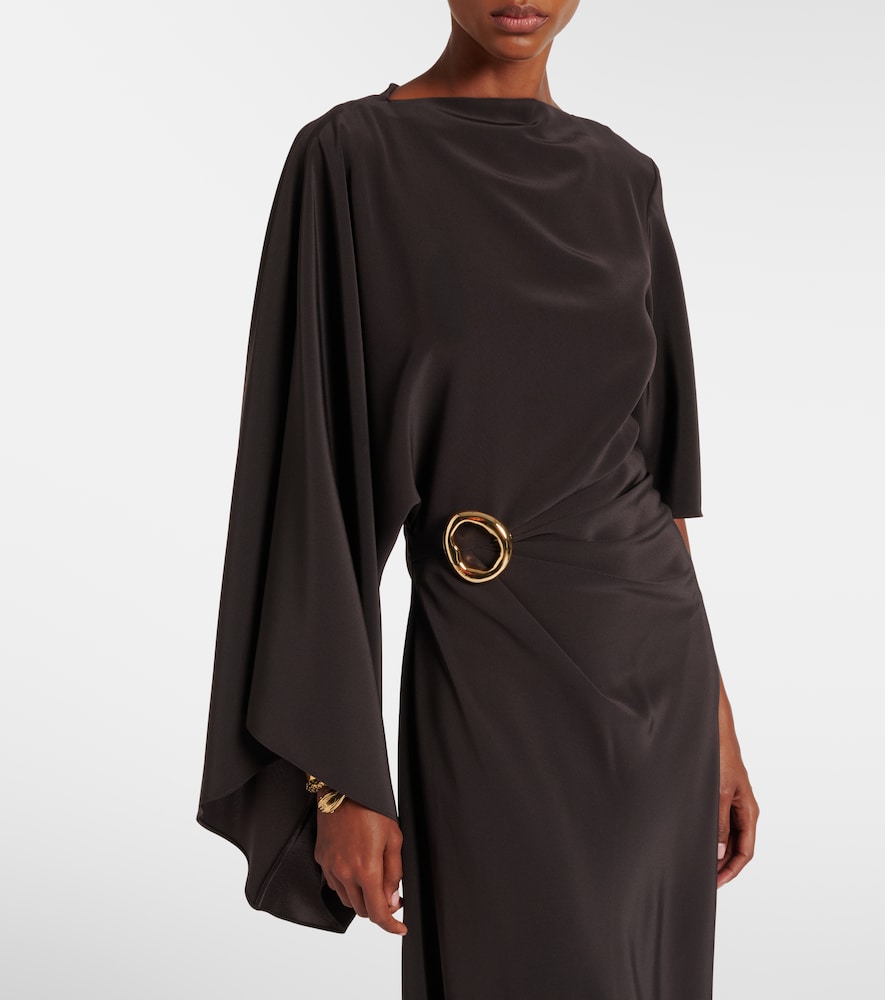  Joseph Joseph Midikleid Joya Aus Satin-twill 