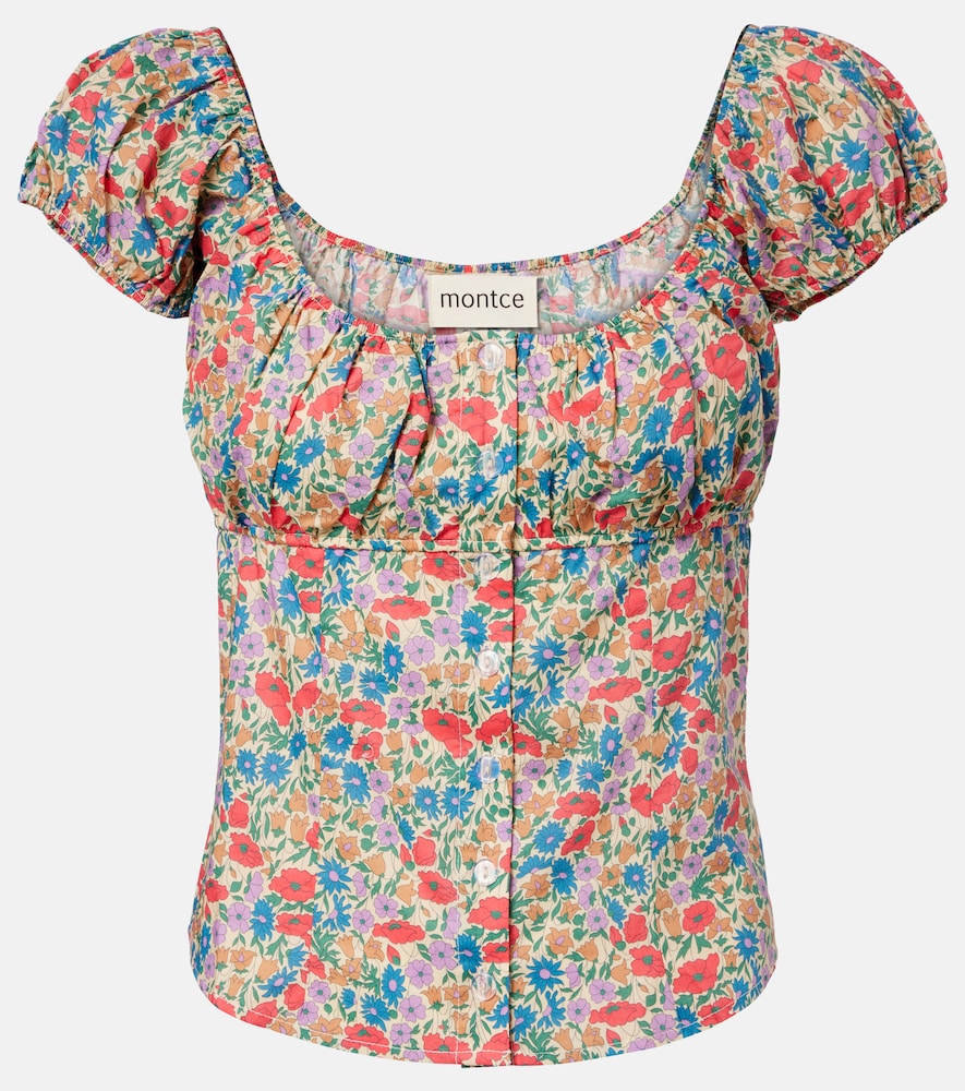 Montce Millie floral cotton top | Thumbnail 7