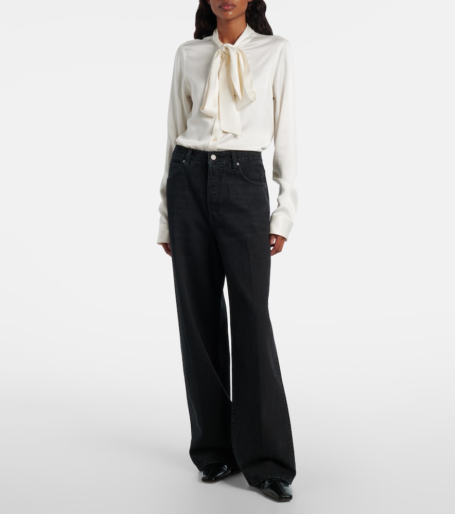 Collegiate High-Rise Wide- Leg