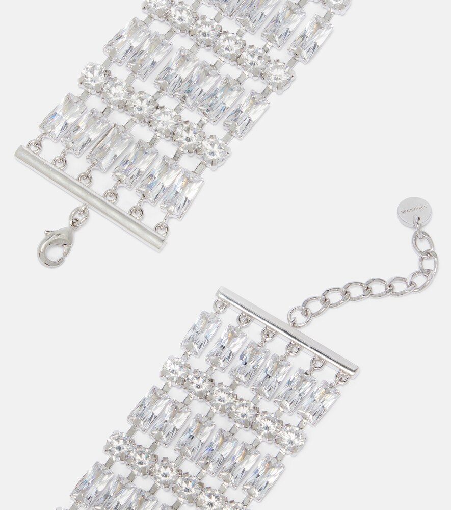  Self-portrait Self-portrait Crystal-embellished Bracelet 