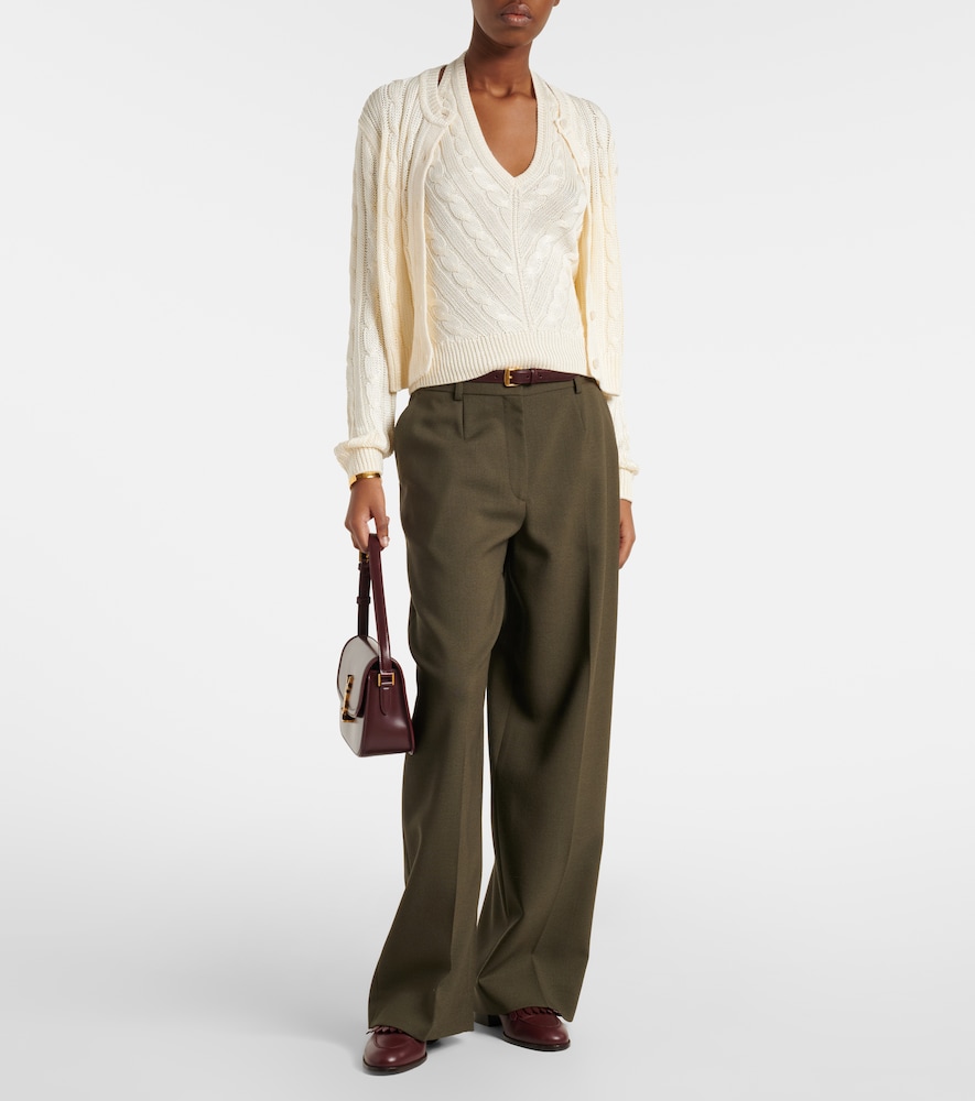  Ralph Lauren Collection Ralph Lauren Collection Cardigan Aus Seide 
