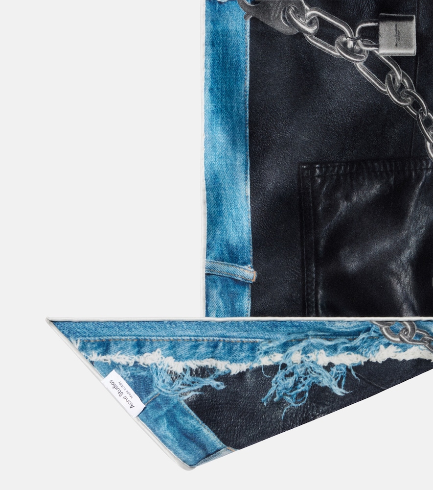  Acne Studios Acne Studios Tuch Aus Seide 