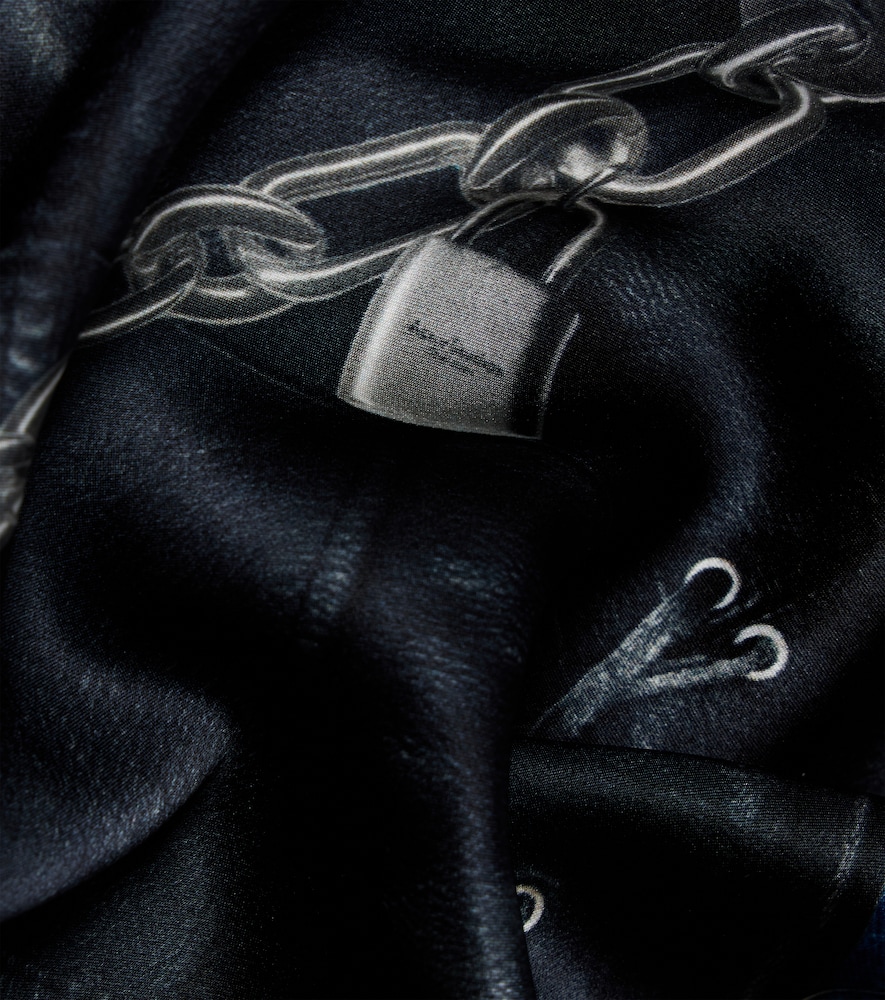  Acne Studios Acne Studios Tuch Aus Seide 