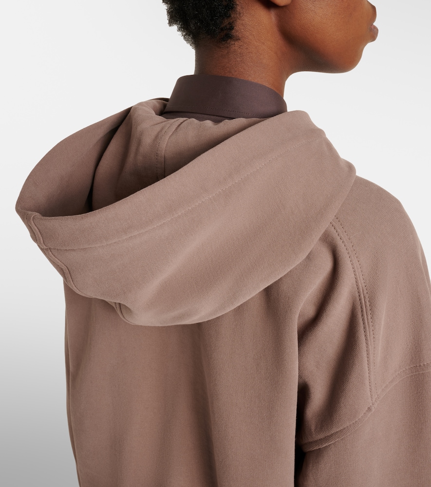  Brunello Cucinelli Brunello Cucinelli Cotton Jersey Zip-up Hoodie 