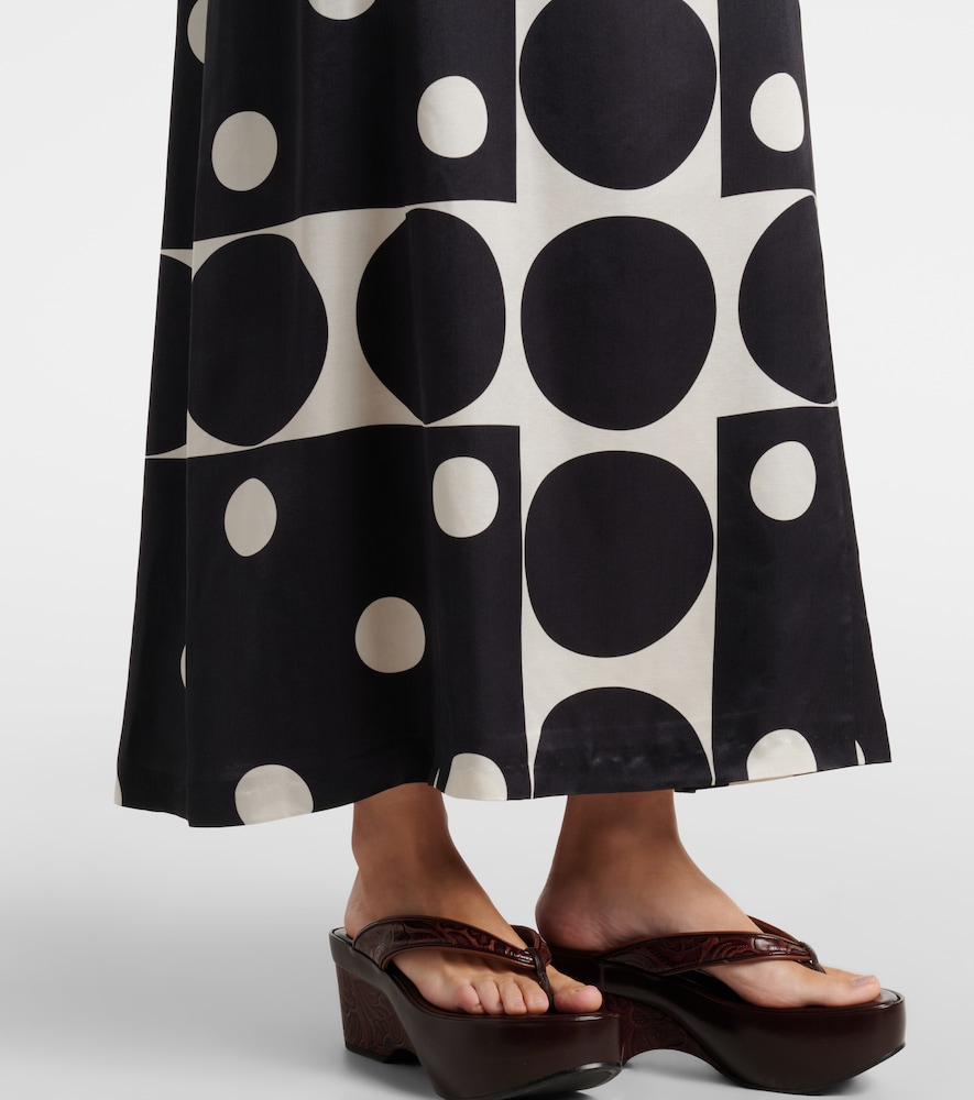  Dries Van Noten Dries Van Noten Polka-dot Maxi Dress 