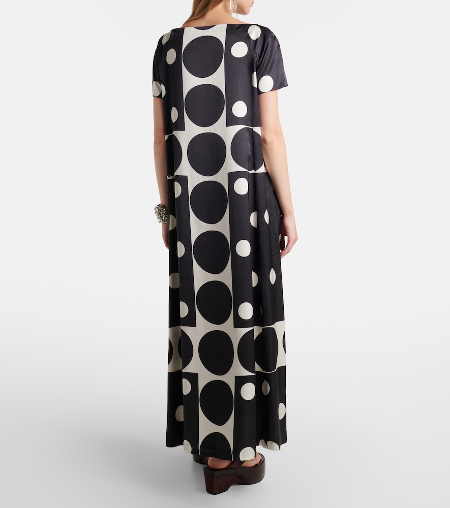  Dries Van Noten Dries Van Noten Polka-dot Maxi Dress 