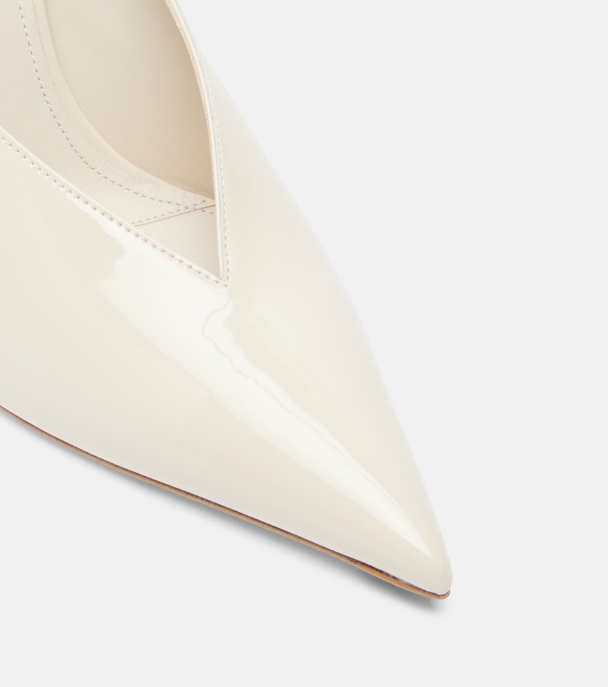  Ferragamo Ferragamo Mules Aus Lackleder 