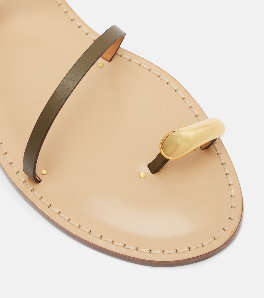  Amanu Amanu Marrakech Leather Sandals 