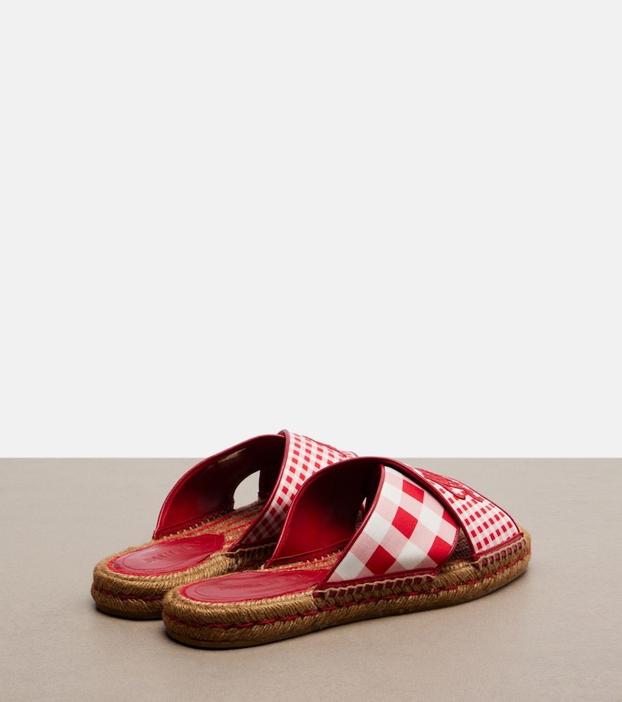  Jimmy Choo Jimmy Choo Aciel Checked Espadrille Sandals 