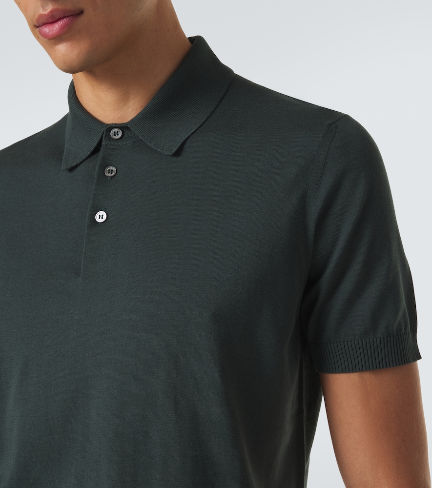  Dunhill Dunhill Polo De Algodón Y Seda 
