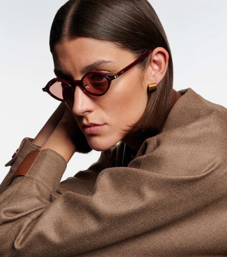  Cartier Eyewear Collection Cartier Eyewear Collection Ovale Sonnenbrille Signature c 