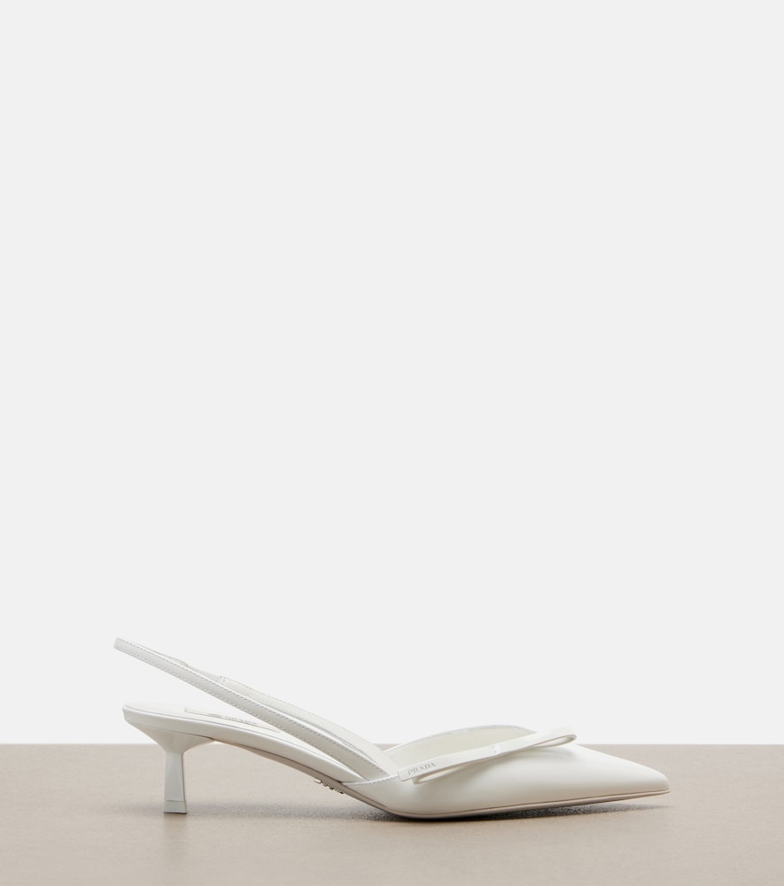  Prada Prada Slingback-pumps Aus Lackleder 