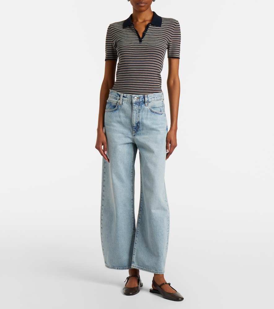  Frame Frame Jeans Barrel The Bow Crop 