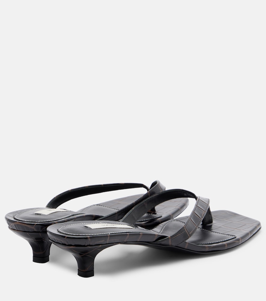  Toteme Toteme Sandalen Aus Leder 