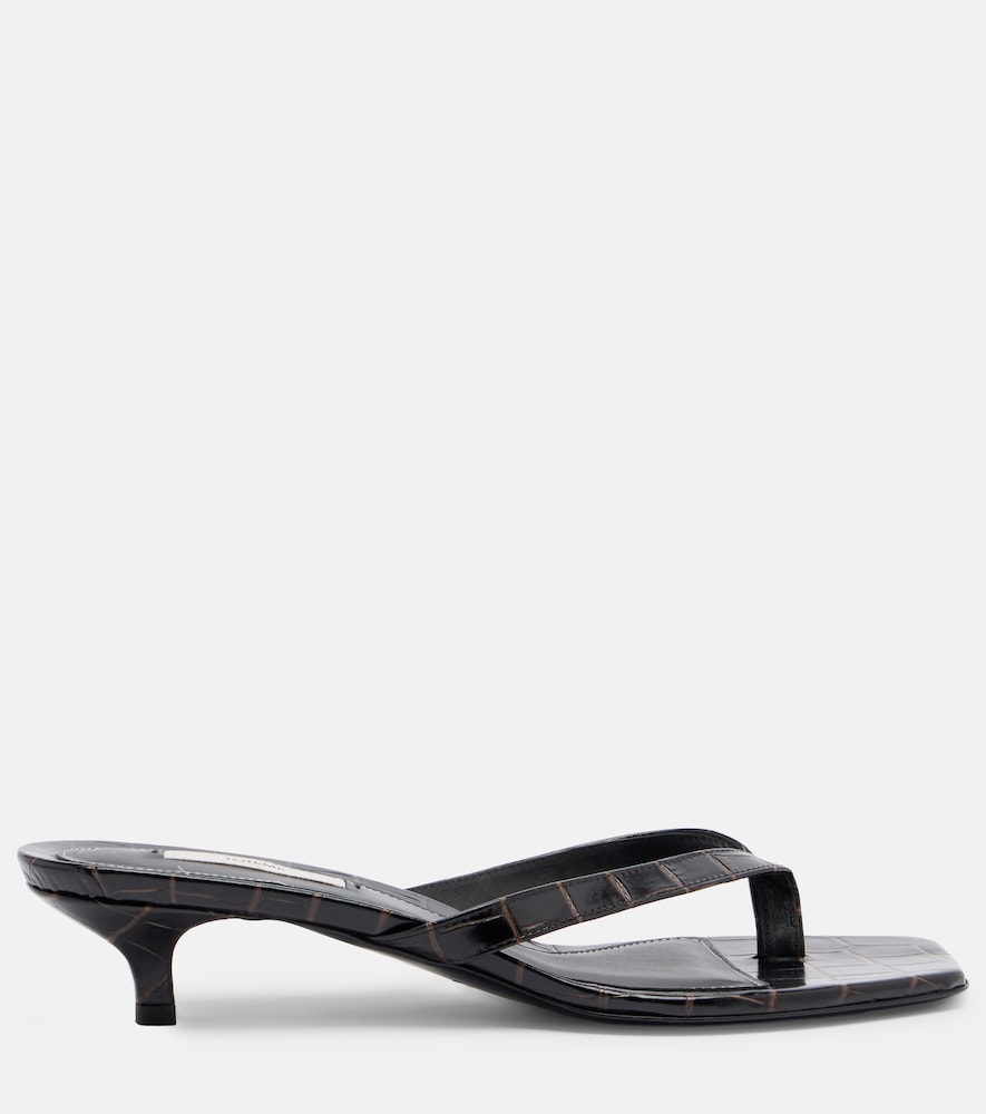  Toteme Toteme Sandalen Aus Leder 