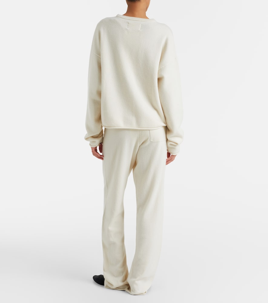  Extreme Cashmere Extreme Cashmere Nâ°320 Rush Cashmere-blend Straight Pants 