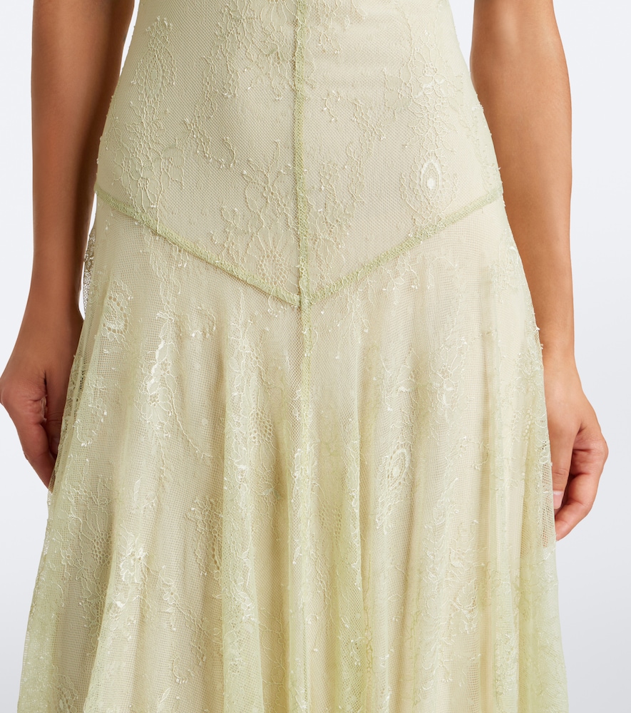 De La Vali Palomina halterneck lace maxi dress | Thumbnail 6 De La Vali Palomina halterneck lace maxi dress | Thumbnail 6
