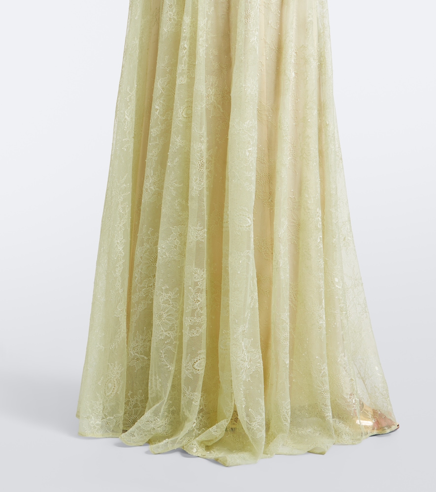 De La Vali Palomina halterneck lace maxi dress | Thumbnail 4 De La Vali Palomina halterneck lace maxi dress | Thumbnail 4