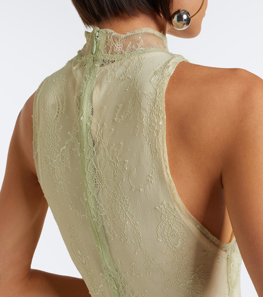 De La Vali Palomina halterneck lace maxi dress | Thumbnail 2 De La Vali Palomina halterneck lace maxi dress | Thumbnail 2