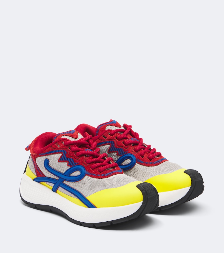 Sneakers Pogo mit Mesh
