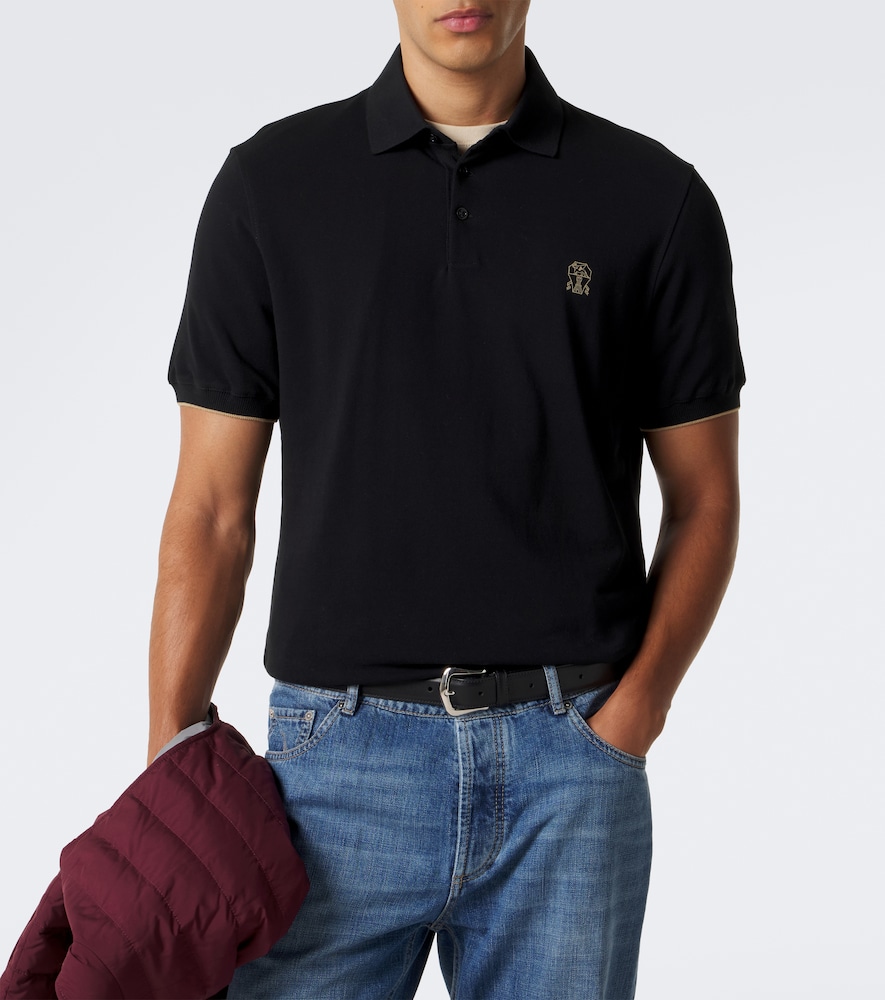 Cotton Piqué Polo Shirt