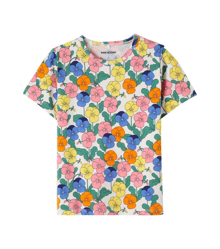 T-Shirt aus einem Baumwoll-Jersey-Gemisch