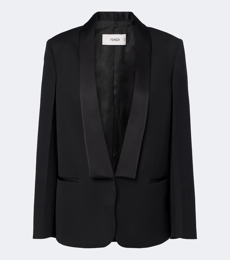 FENDI Fendi Virgin wool tuxedo jacket