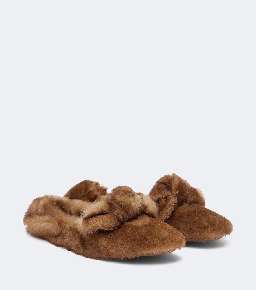 Ballerine Carousel in shearling