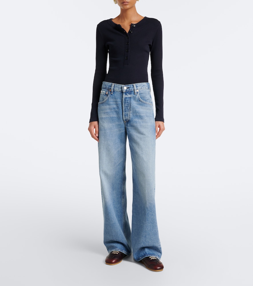 Ayla Faded Wide- Leg