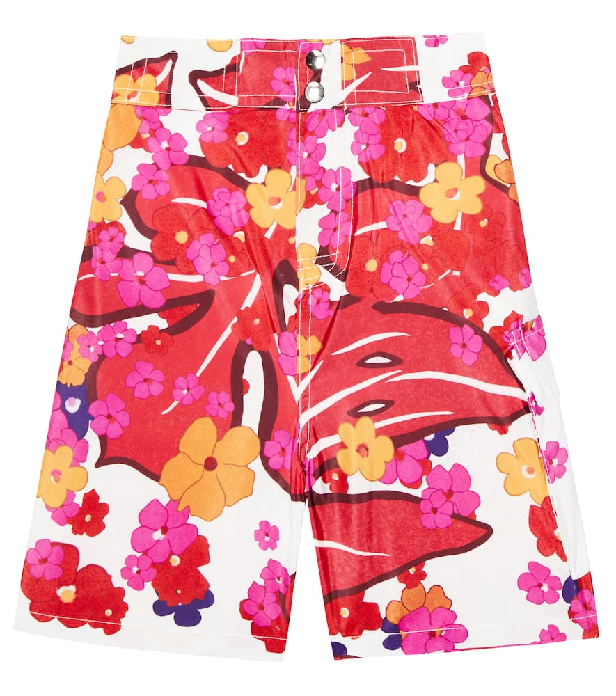 ERL Kids Floral swim trunks