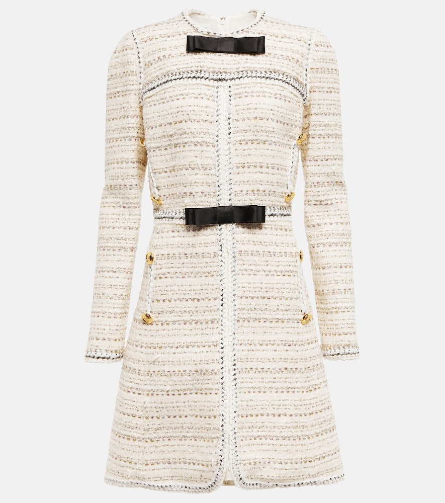 Giambattista Valli embellished tweed minidress