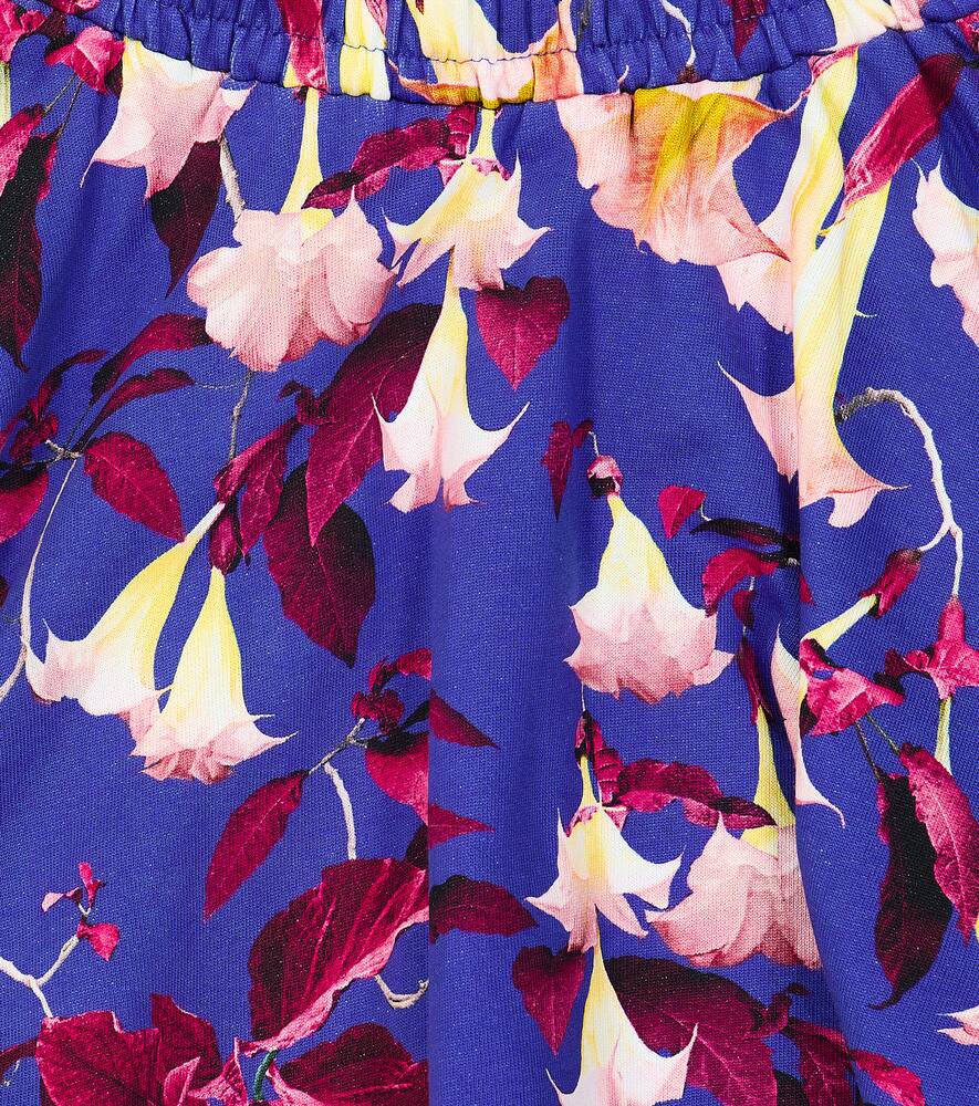 Molo Barbera Floral Cotton Skirt In Multicoloured