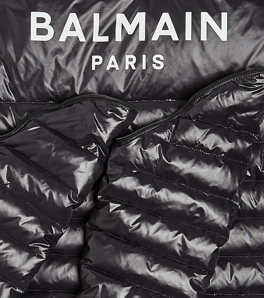  Balmain Kids Balmain Kids Logo Down Jacket 
