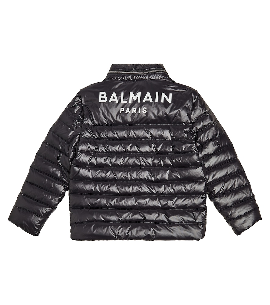 Balmain Kids Balmain Kids Logo Down Jacket 
