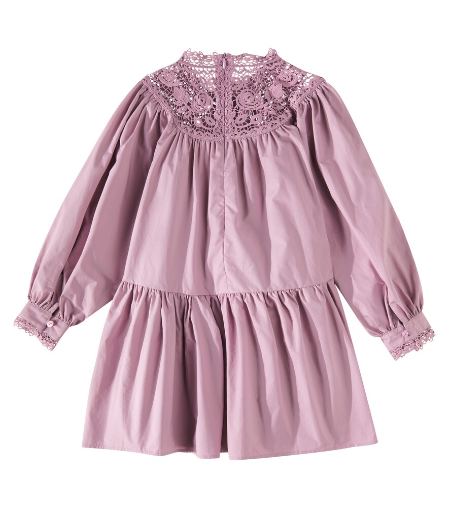  Petite Amalie Petite Amalie Kleid Aus Baumwollpopeline 