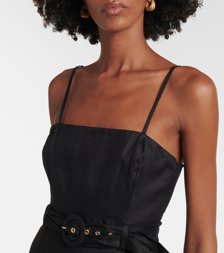  Zimmermann Zimmermann Midikleid Aus Leinen 