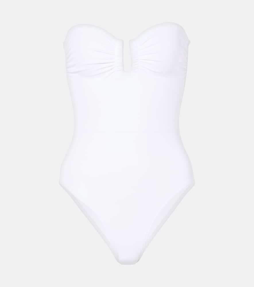 Eres Cassiopée Bandeau Swimsuit In White