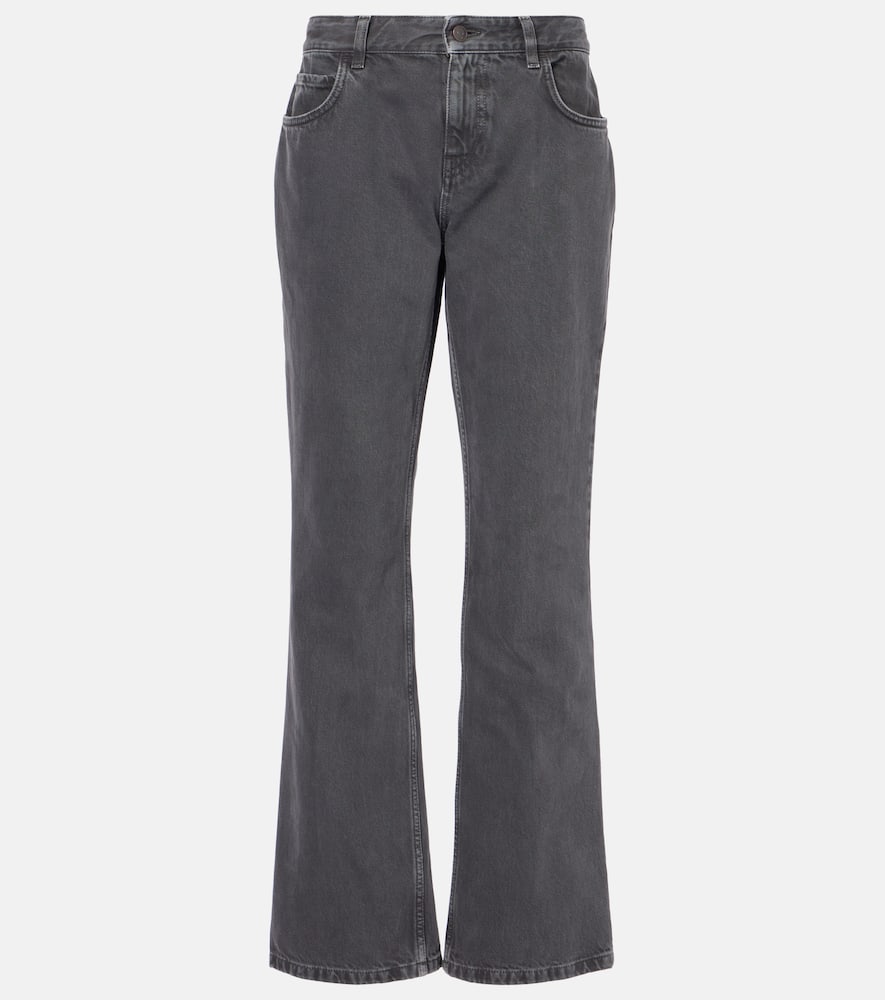 The Row Lyndsey low-rise straight jeans