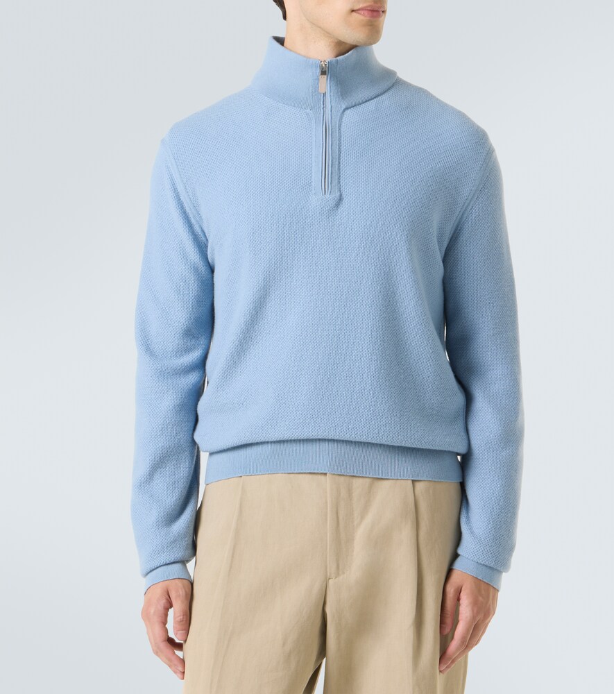  Zegna Zegna Cashmere Mockneck Sweater 