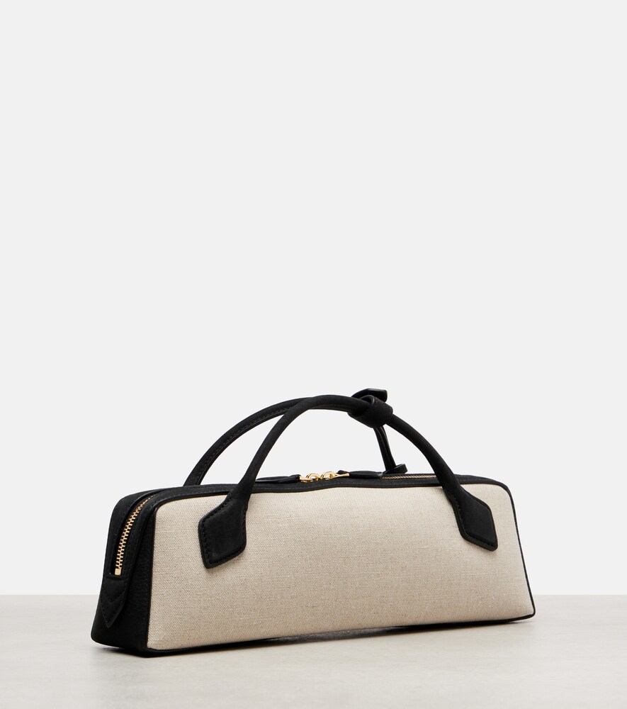  Alaia Alaã¯a Le Teckel Canvas Clutch 