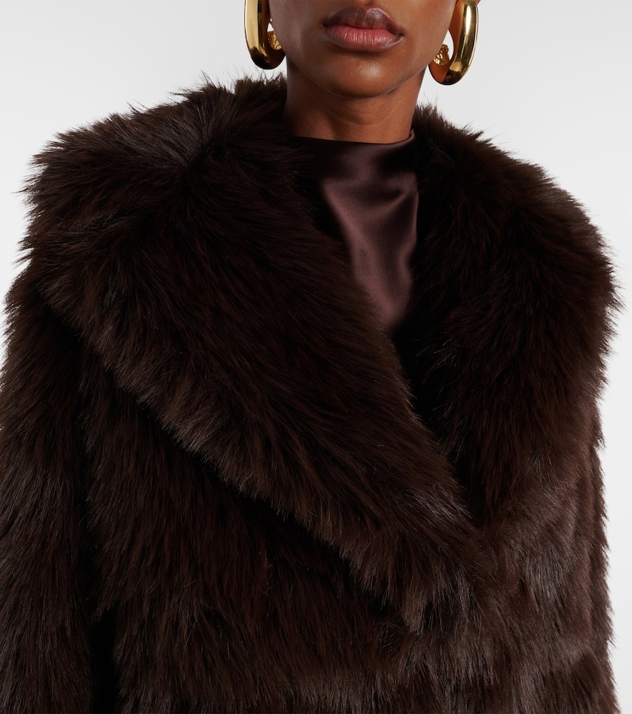 The Sei Cropped Jacket In Brown