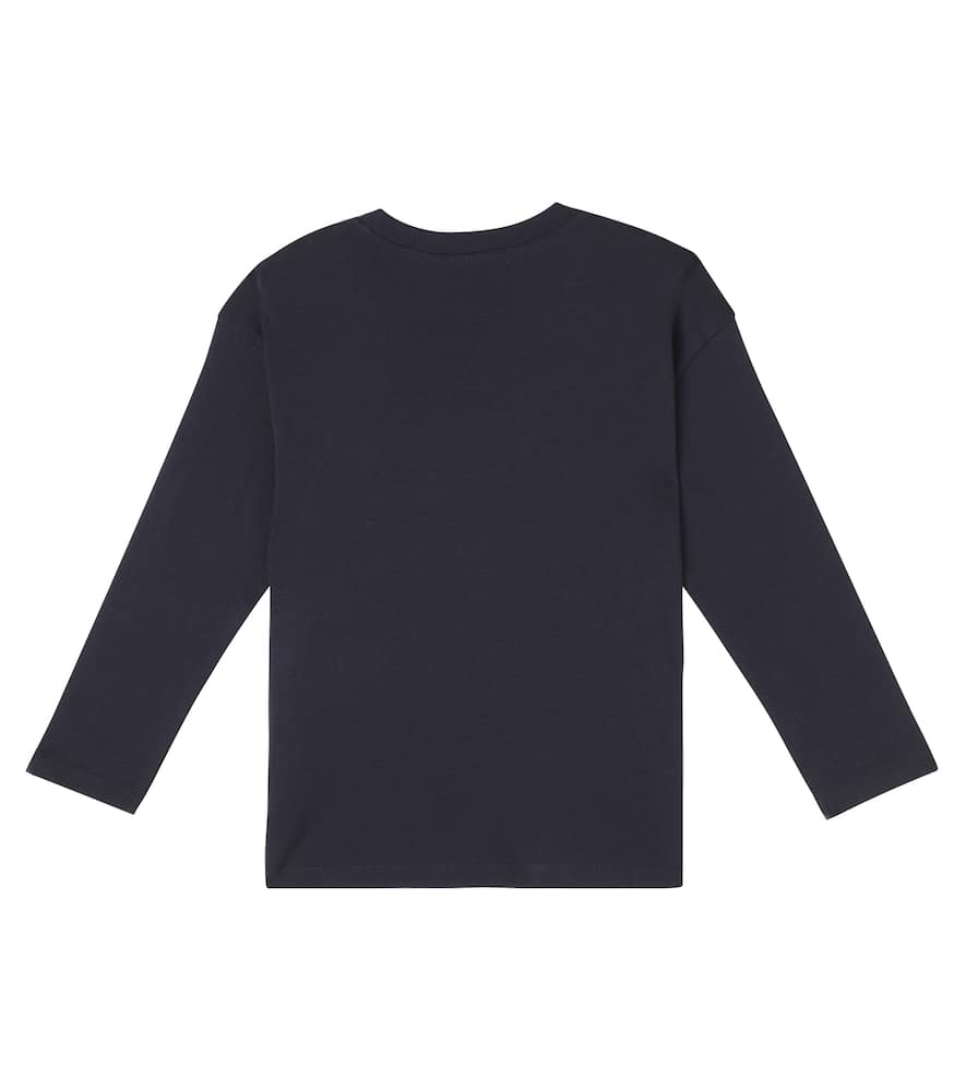 Wheat Bedrucktes Longsleeve Beck Aus Baumwolle In White