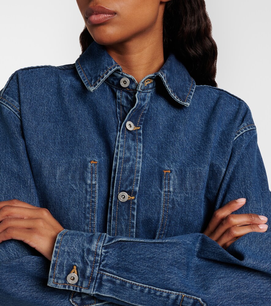  Slvrlake Slvrlake Hemd Avery Aus Denim 