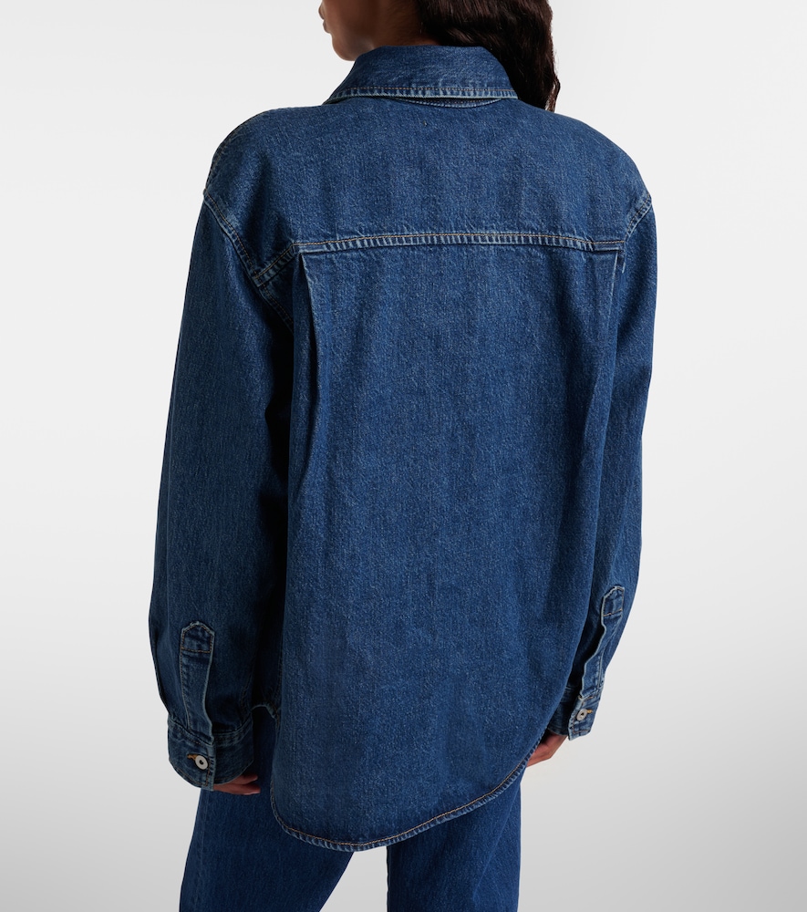  Slvrlake Slvrlake Hemd Avery Aus Denim 
