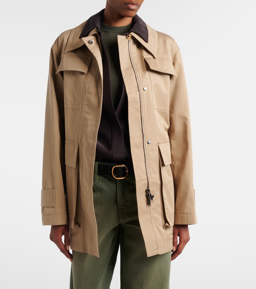 Joseph Shama cotton trench coat